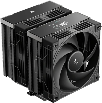 Устройство охлаждения(кулер) Deepcool AK620 G2 Digital NYX Soc-AM5/AM4/1151/1200/2066/1700 черный 4-pin 28.87dB Al+Cu LCD 300W 1386gr Ret (R-AK620G2-BKNNMN-GJD-1) - купить недорого с доставкой в интернет-магазине