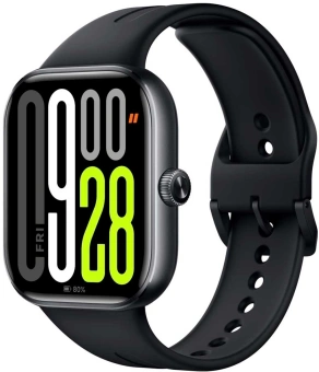 Смарт-часы Xiaomi Redmi Watch 5 2.07" AMOLED корп.черный рем.черный разм.брасл.:135-205мм (BHR9389GL) - купить недорого с доставкой в интернет-магазине