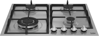 Газовая варочная поверхность Beko HIYG 64225 SXO нержавеющая сталь - купить недорого с доставкой в интернет-магазине