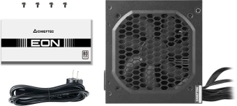 Блок питания Chieftec ATX 400W Eon ZPU-400S 80 PLUS WHITE (20+4pin) APFC 120mm fan 4xSATA - купить недорого с доставкой в интернет-магазине