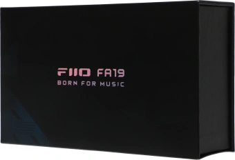 Наушники внутриканальные Fiio FA19 1.2м черный проводные в ушной раковине - купить недорого с доставкой в интернет-магазине