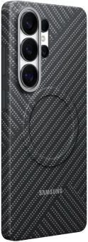 Чехол (клип-кейс) Samsung для Samsung Galaxy S26 Ultra Carbon Magnet Case with MagSafe серый (EF-KS948SSEGRU) - купить недорого с доставкой в интернет-магазине