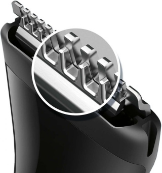 Триммер Philips MG1100/16 черный (насадок в компл:3шт) - купить недорого с доставкой в интернет-магазине