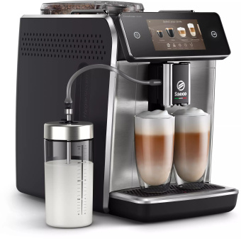 Кофемашина Saeco SM6685/00 1500Вт серый - купить недорого с доставкой в интернет-магазине