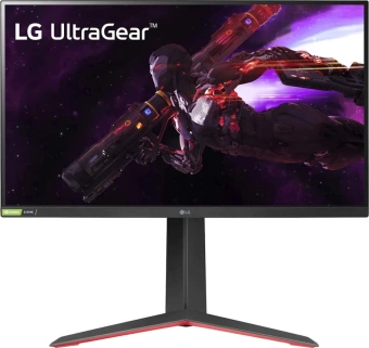 Монитор LG 27" UltraGear 27GP850-B черный IPS LED 16:9 HDMI матовая HAS Piv 1000:1 400cd 178гр/178гр 2560x1440 165Hz G-Sync FreeSync Premium DP 2K USB 6.3кг - купить недорого с доставкой в интернет-магазине