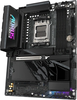Материнская плата Gigabyte B850 AORUS ELITE X3D Socket AM5 AMD B850 ATX AC`97 8ch(7.1) 5Gigabit RAID+HDMI - купить недорого с доставкой в интернет-магазине