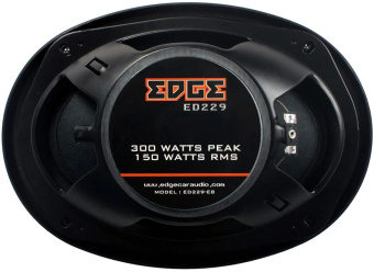 Колонки автомобильные Edge ED229-E8 300Вт 80дБ 4Ом 16x23см (6x9дюйм) (ком.:2кол.) коаксиальные трехполосные - купить недорого с доставкой в интернет-магазине