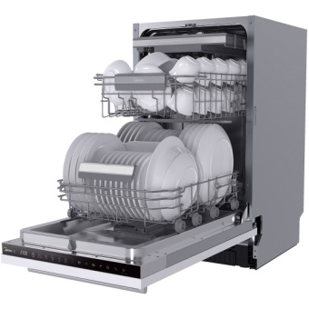 Посудомоечная машина встраив. Midea MID45S485I 1930Вт узкая (арт.2179284) - купить недорого с доставкой в интернет-магазине