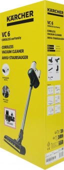 Пылесос ручной Karcher VC 6 Cordless ourFamily 250Вт белый/серый - купить недорого с доставкой в интернет-магазине