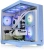 Корпус Thermaltake View 380 TG ARGB Hydrangea синий без БП ATX 6x120mm 2x140mm 1x200mm 2xUSB3.0 audio bott PSU - купить недорого с доставкой в интернет-магазине