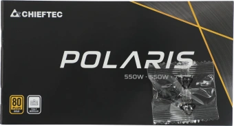 Блок питания Chieftec ATX 750W Polaris PPS-750FC 80+ gold 24pin APFC 120mm fan 8xSATA Cab Manag RTL - купить недорого с доставкой в интернет-магазине