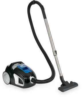 Пылесос Hyundai HYV-C2530 2200Вт черный/синий - купить недорого с доставкой в интернет-магазине