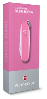 Нож перочинный Victorinox Classic SD Cherry Blossom (0.6223.51G) 58мм 7функц. подар.коробка - купить недорого с доставкой в интернет-магазине