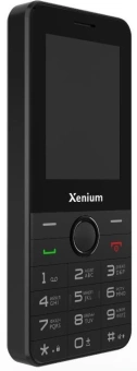 Мобильный телефон Xenium X240 черный моноблок 2Sim 2.4" 240x320 Nucleus 0.3Mpix GSM900/1800 MP3 FM microSD max32Gb - купить недорого с доставкой в интернет-магазине