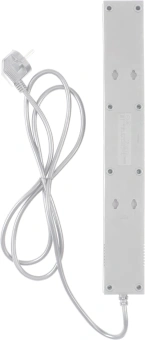 Сетевой фильтр Buro BU-SP5_USB_2A-W 5м (6 розеток) белый (коробка) - купить недорого с доставкой в интернет-магазине