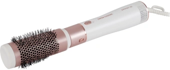 Фен-щетка Polaris PHSB 1214Mi 1200Вт белый/розовое золото (022111) - купить недорого с доставкой в интернет-магазине