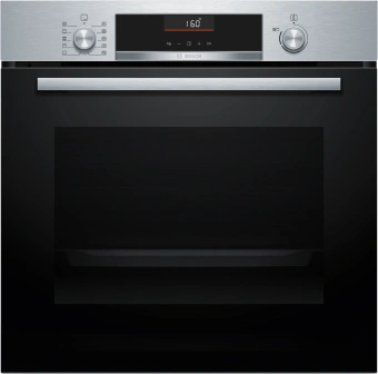 Духовой шкаф Электрический Bosch HBG536ES3 серебристый - купить недорого с доставкой в интернет-магазине