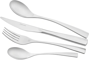 Набор столовых приборов Rondell Bridget RD-1854 набор из 24предм. стальной - цена, купить или заказать с доставкой в интернет-магазине Набор столовых приборов Rondell Bridget RD-1854 набор из 24предм. стальной - купить недорого с доставкой в интернет-магазине