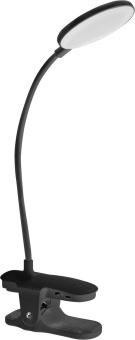 Светильник Gauss GTL205 (GT2052) настольный на прищепке LED черный 5Вт - цена, купить или заказать с доставкой в интернет-магазине Светильник Gauss GTL205 (GT2052) настольный на прищепке LED черный 5Вт - купить недорого с доставкой в интернет-магазине