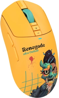 Мышь A4Tech Bloody R72 Ultra Duo Renegade Sunset желтый/рисунок оптическая 20000dpi беспров. USB/USB-C 6but (R72 ULTRA DUO) - купить недорого с доставкой в интернет-магазине