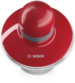 Измельчитель электрический Bosch MMR08R2 0.8л. 400Вт красный/серый - купить недорого с доставкой в интернет-магазине