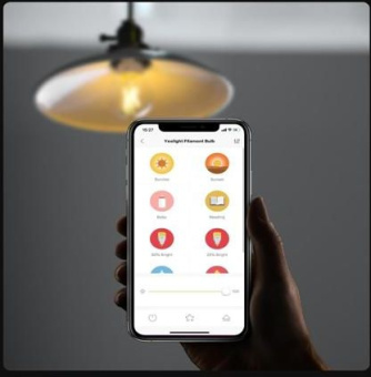 Умная лампа Yeelight SmartControl YLDP12YL E27 700lm Wi-Fi (упак.:1шт) - купить недорого с доставкой в интернет-магазине