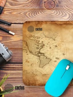 Коврик для мыши Cactus Antique map 220x180x2мм (CS-MPC-P08XS) - купить недорого с доставкой в интернет-магазине