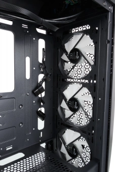 Корпус Aerocool Aero One Frost-G-BK-v1 черный без БП ATX 4x120mm 2x140mm 2xUSB3.0 audio bott PSU - купить недорого с доставкой в интернет-магазине