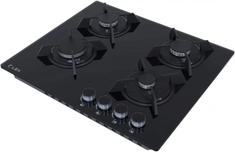 Газовая варочная поверхность Lex GVG 643A BBL черный - купить недорого с доставкой в интернет-магазине