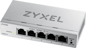 Коммутатор Zyxel GS1200-5V3-EU0101F (L2) 5x1Гбит/с управляемый - купить недорого с доставкой в интернет-магазине