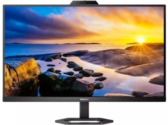 Монитор Philips 27" 27E1N5600HE черный IPS LED 1ms 16:9 HDMI M/M Cam матовая HAS Piv 300cd 178гр/178гр 2560x1440 75Hz DP 2K USB 6.57кг - купить недорого с доставкой в интернет-магазине