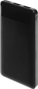 Мобильный аккумулятор Hoco J72 Easy travel 10000mAh 2A 2xUSB-A черный - купить недорого с доставкой в интернет-магазине
