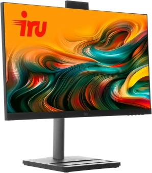 Моноблок IRU Tactio 24ID 24.5" Full HD i5 1235U (1.3) 16Gb SSD512Gb UHDG Windows 11 Pro 64 GbitEth WiFi BT 90W Cam черный 1920x1080 - купить недорого с доставкой в интернет-магазине