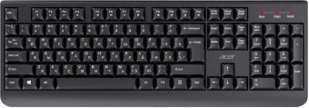 Клавиатура + мышь Acer OCC401 клав:черный мышь:черный USB беспроводная (ZL.ACCCC.016) - цена, купить или заказать с доставкой в интернет-магазине Клавиатура + мышь Acer OCC401 клав:черный мышь:черный USB беспроводная (ZL.ACCCC.016) - купить недорого с доставкой в интернет-магазине