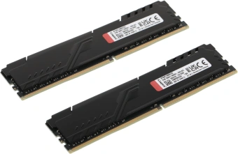 Память DDR4 2x16GB 3600MHz Kingston KF436C18BBK2/32 Fury Beast Black RTL Gaming PC4-28800 CL18 DIMM 288-pin 1.35В single rank с радиатором Ret - купить недорого с доставкой в интернет-магазине