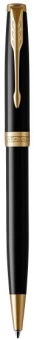 Ручка шариков. Parker Sonnet Core K530 (1931497) LaqBlack GT M черн. черн. подар.кор. - купить недорого с доставкой в интернет-магазине