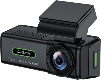 Видеорегистратор Digma FreeDrive 940W max черный 4Mpix 2160x3840 170гр. карта в комплекте:32Gb Allwinner - купить недорого с доставкой в интернет-магазине