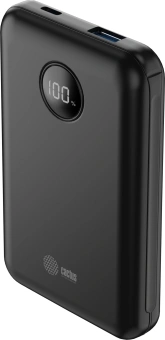 Мобильный аккумулятор Cactus CS-PBFSOA-10000 10000mAh 22.5W 4.5A USB-A/USB-C черный - купить недорого с доставкой в интернет-магазине