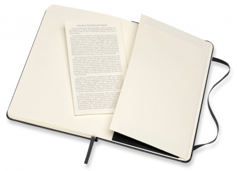 Блокнот Moleskine CLASSIC QP050 Medium 115x180мм 208стр. линейка твердая обложка черный - купить недорого с доставкой в интернет-магазине