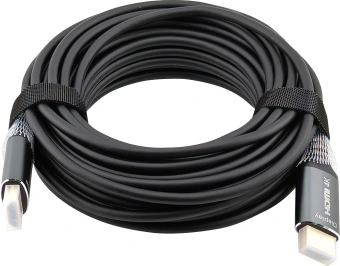 Кабель аудио-видео Cactus CS-HDMI-AOC-2-10 HDMI (m)/HDMI (m) 10м. позолоч.конт. черный - купить недорого с доставкой в интернет-магазине