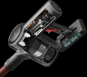 Пылесос ручной Dreame V11 450Вт серый/красный - купить недорого с доставкой в интернет-магазине