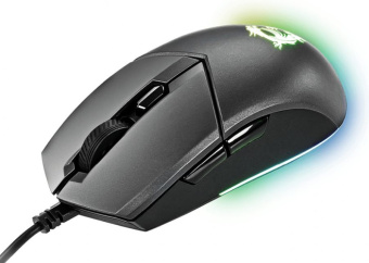 Мышь MSI Clutch GM11 черный оптическая 5000dpi USB 5but (S12-0402030-CLA) - купить недорого с доставкой в интернет-магазине