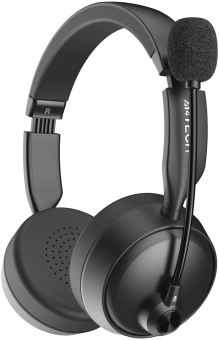 Наушники с микрофоном A4Tech BH230 черный мониторные BT оголовье (BH230 BLACK) - купить недорого с доставкой в интернет-магазине