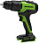 Дрель-шуруповерт Greenworks GD24DD60 аккум. патрон:быстрозажимной (3704107)