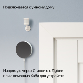 Датчик движ. Yandex YNDX-00522 белый - купить недорого с доставкой в интернет-магазине