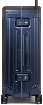 Чемодан Piquadro ALUB2 (BV4427ALUB2/BLU2) 46x69x27см 67л. 6.236кг. алюминий/натур.кожа темно-синий - купить недорого с доставкой в интернет-магазине