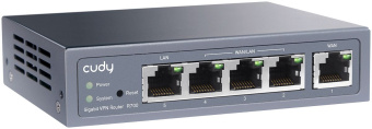 Маршрутизатор Cudy R700 10/100/1000BASE-T черный - купить недорого с доставкой в интернет-магазине