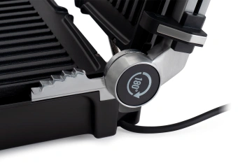 Электрогриль Domfy Metal DSM-EG502 2200Вт черный/серебристый - купить недорого с доставкой в интернет-магазине