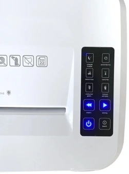Шредер Office Kit S215N 3,9x38 белый (секр.P-4) фрагменты 22лист. 35лтр. скрепки скобы пл.карты CD - купить недорого с доставкой в интернет-магазине