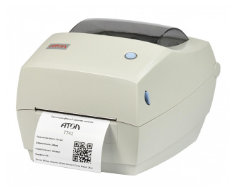 Термопринтер Атол TT41 (41429) 203dpi 102мм/с/USB для печ.накл. серый - купить недорого с доставкой в интернет-магазине